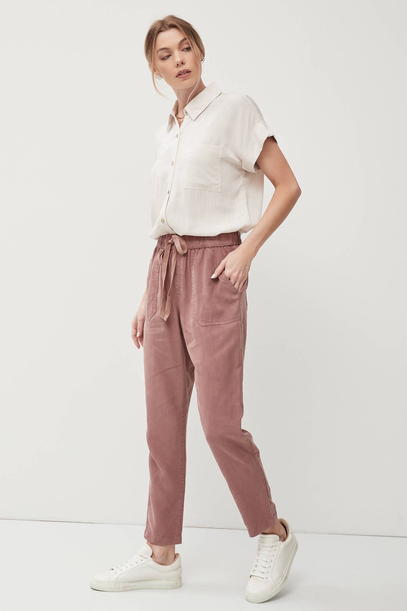 THE LARA PANT | MARSALA