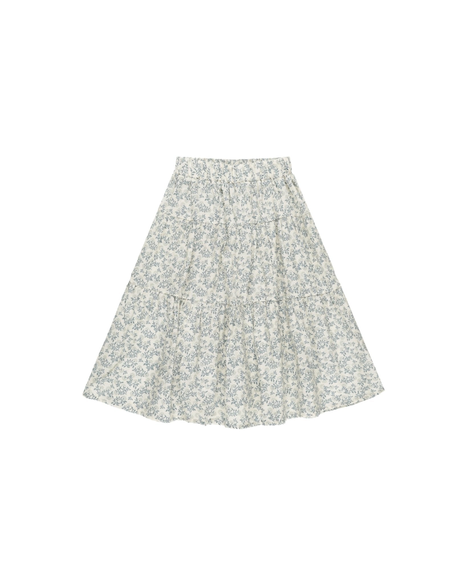Tiered Midi Skirt || Blossom