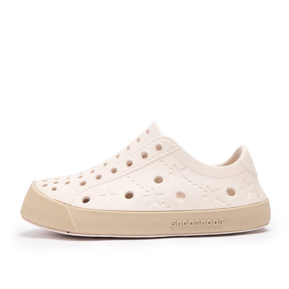 TODDLER KIDS SHOES WATERPROOF SNEAKERS | CREAM TAN