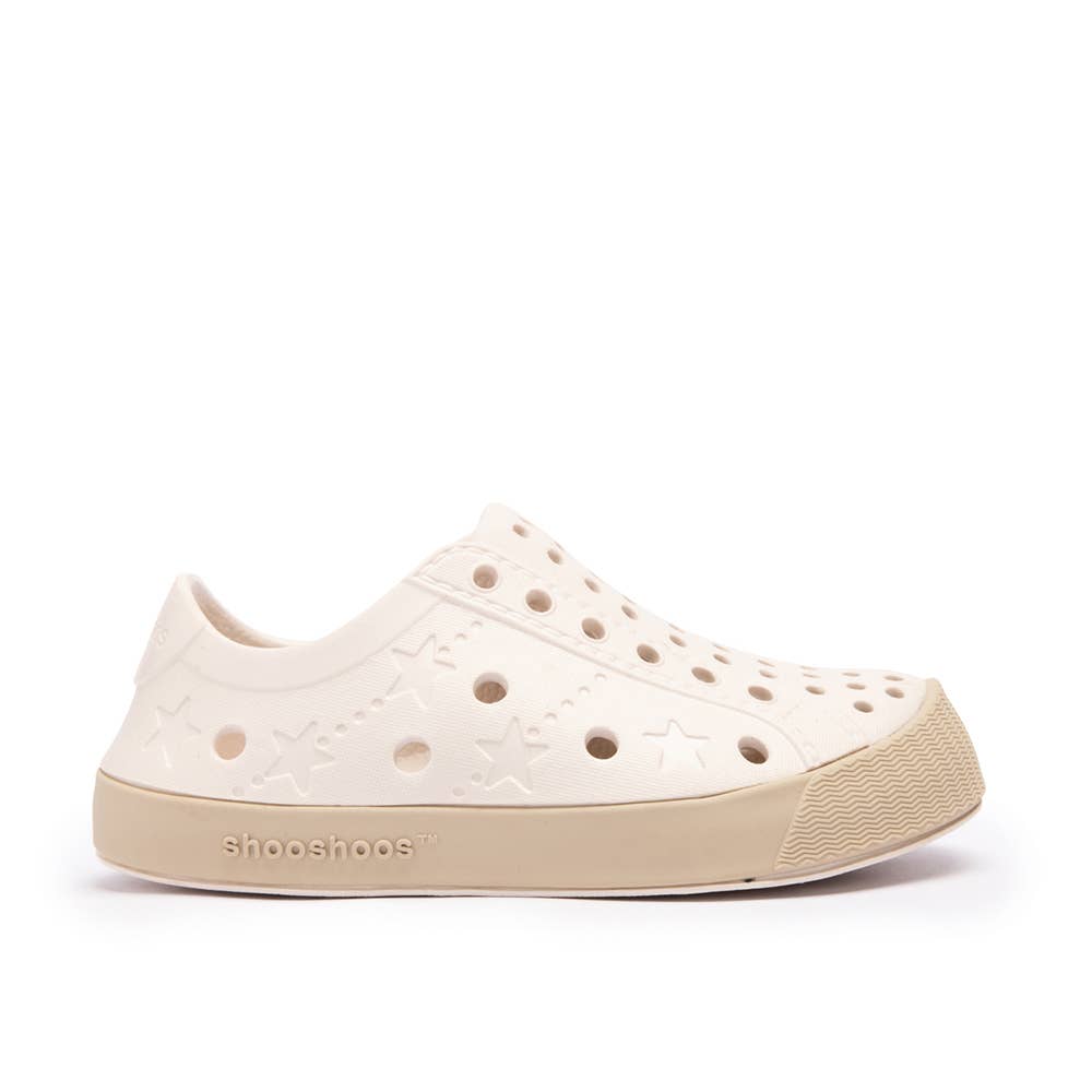 TODDLER KIDS SHOES WATERPROOF SNEAKERS | CREAM TAN