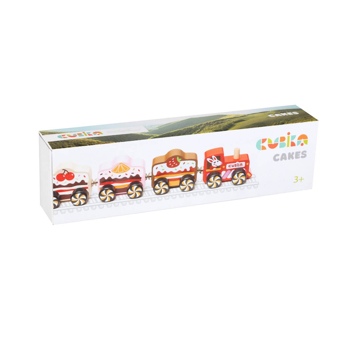 Train "Cakes" - Wooden Toy