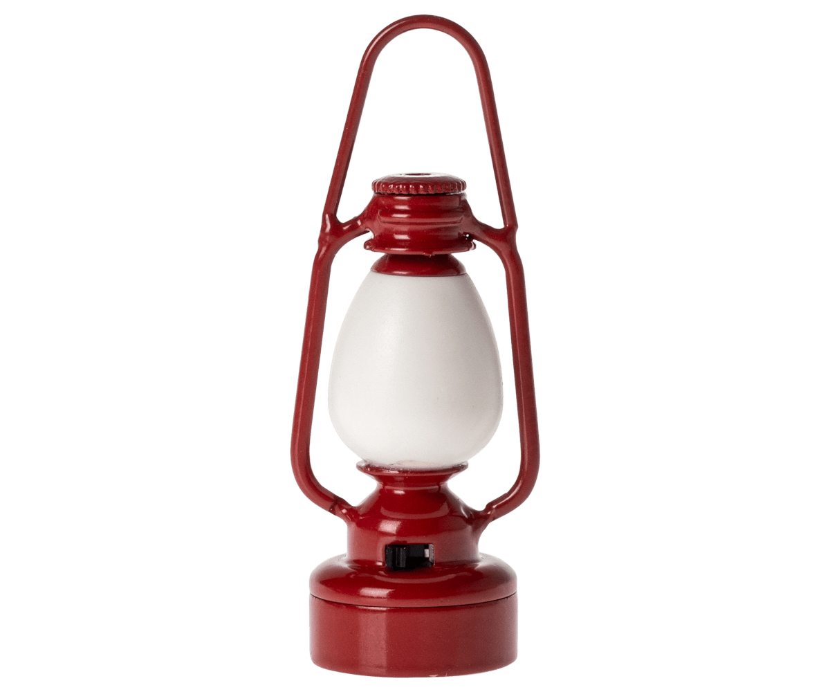 Vintage lantern, Mouse - Red