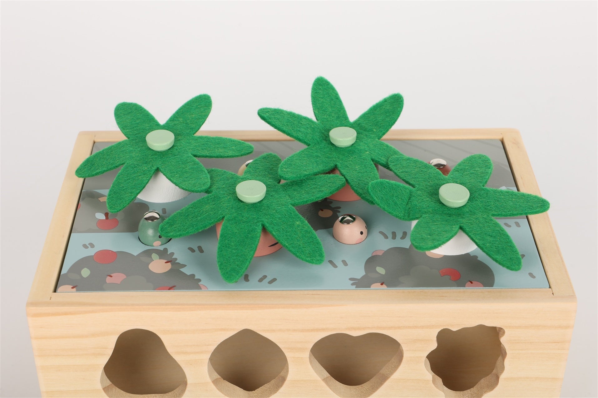 Wooden Fruit Garden Play Car