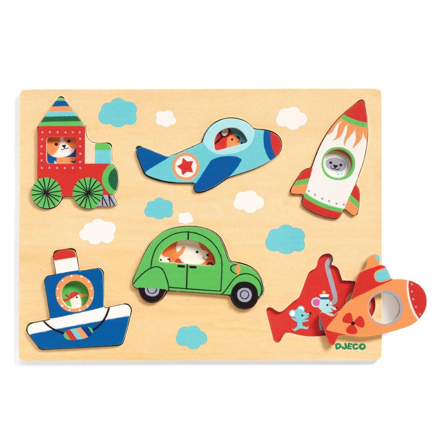 Wooden Puzzles Vroom