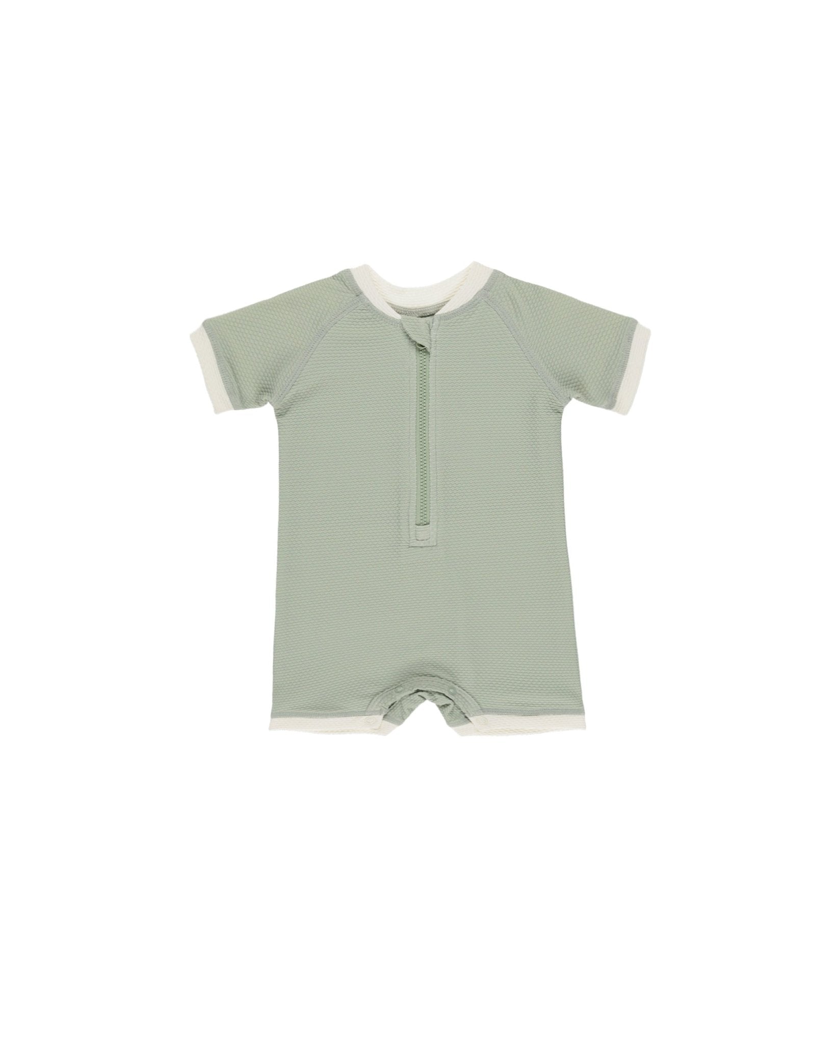 Zip Rashguard One - Piece || Sage