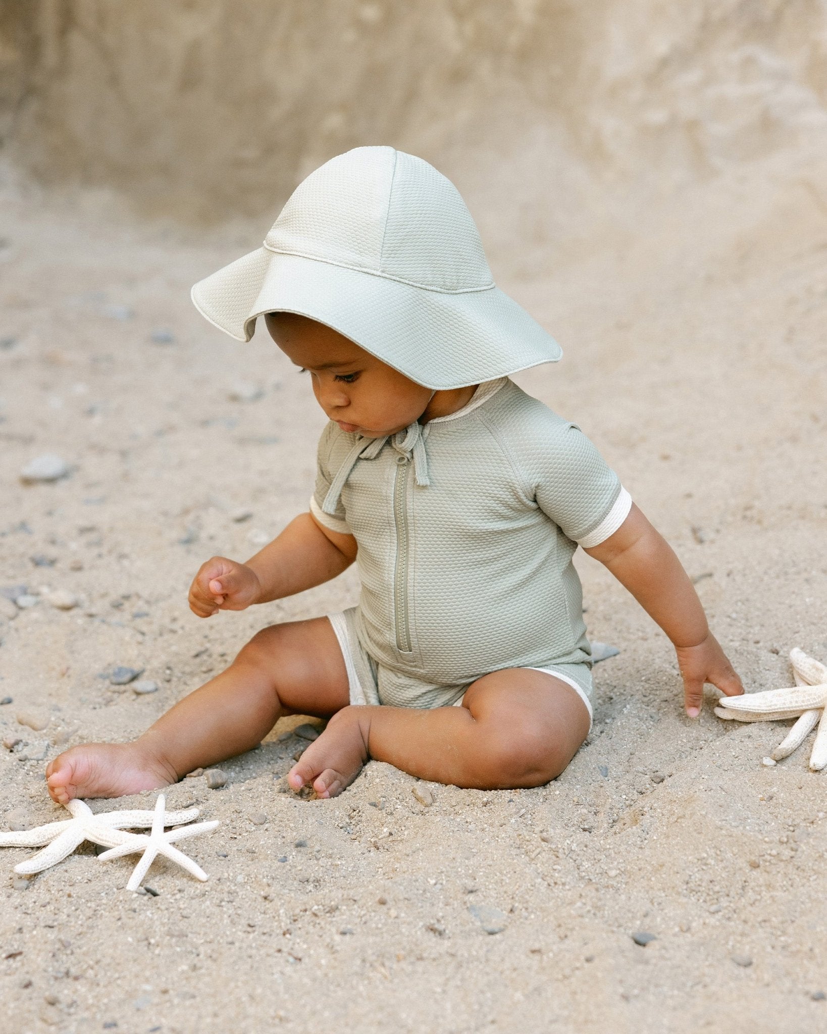 Zip Rashguard One - Piece || Sage