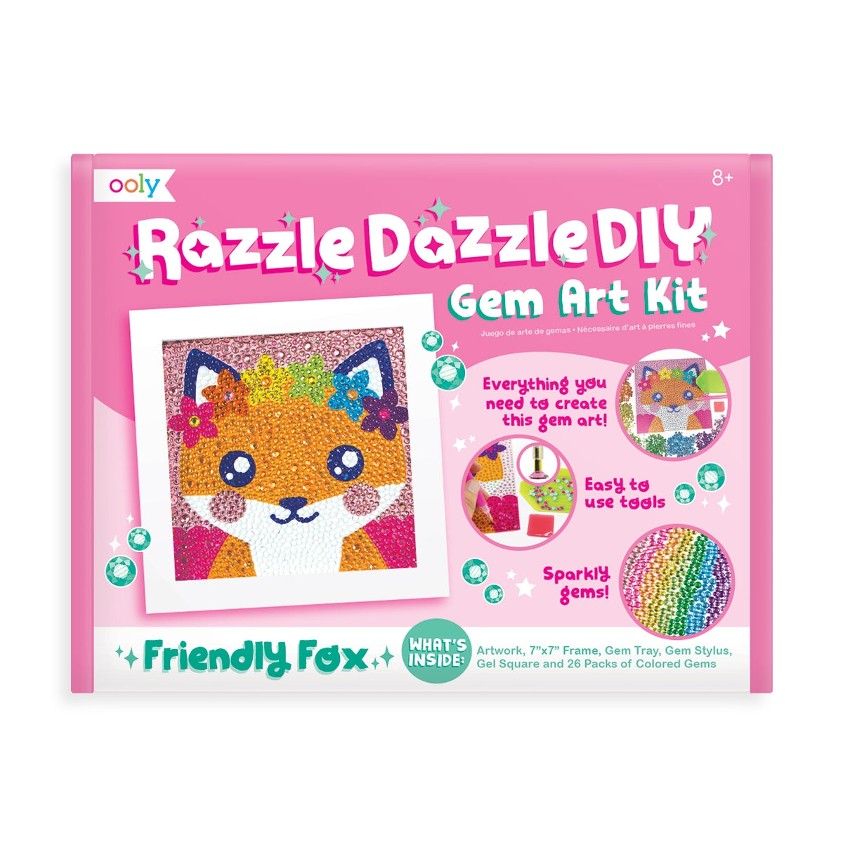 Razzle Dazzle D.IY. Gem Art Kit | Friendly Fox