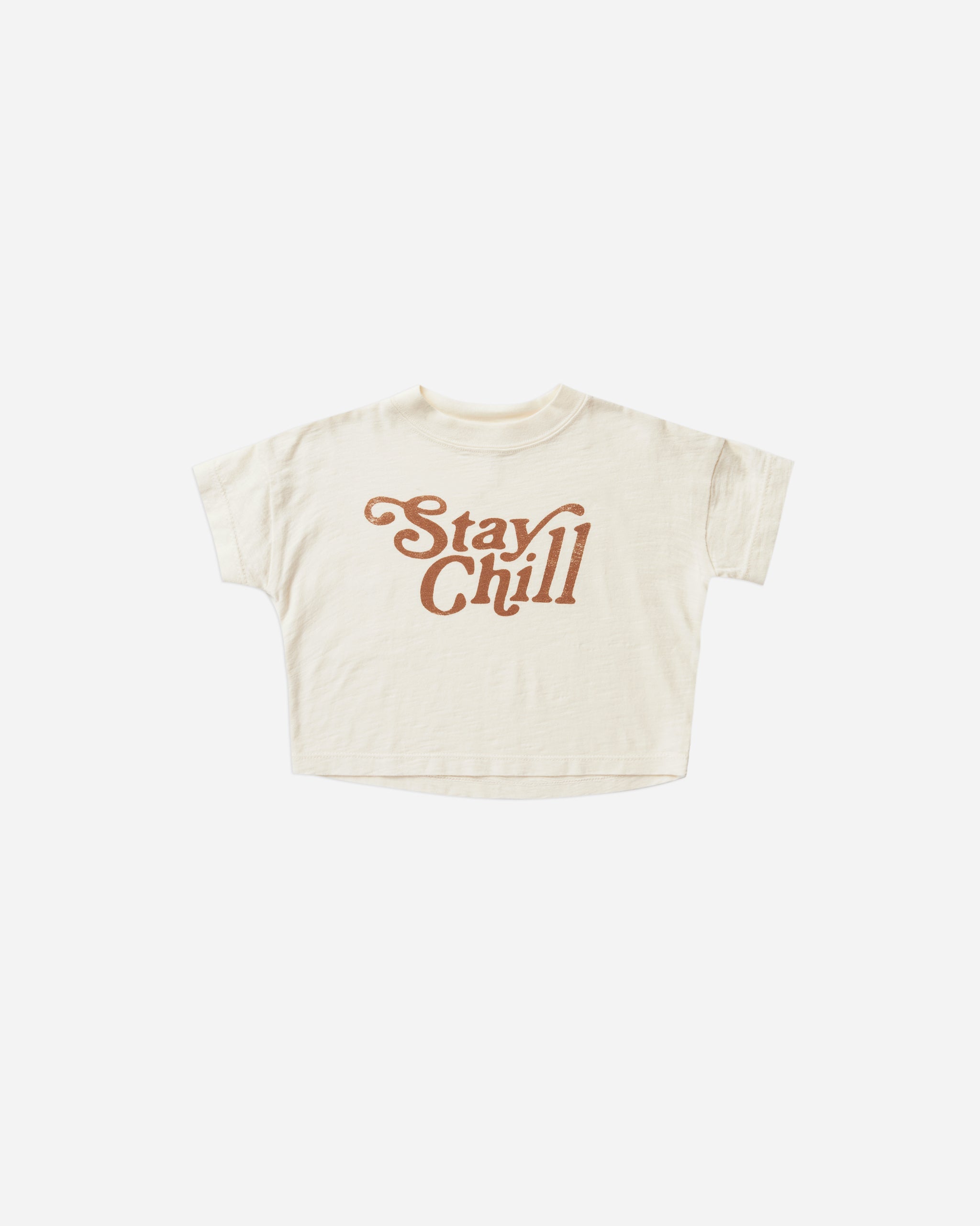 boxy tee | stay chill - LAST ONE 12/18M