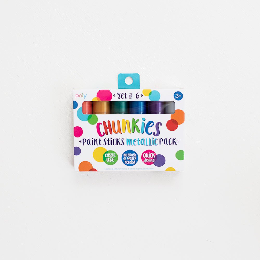 Chunkies Paint Sticks - Set of 6 - Metallic