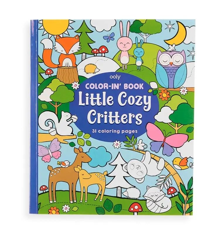 Color - in' Book: Little Cozy Critters