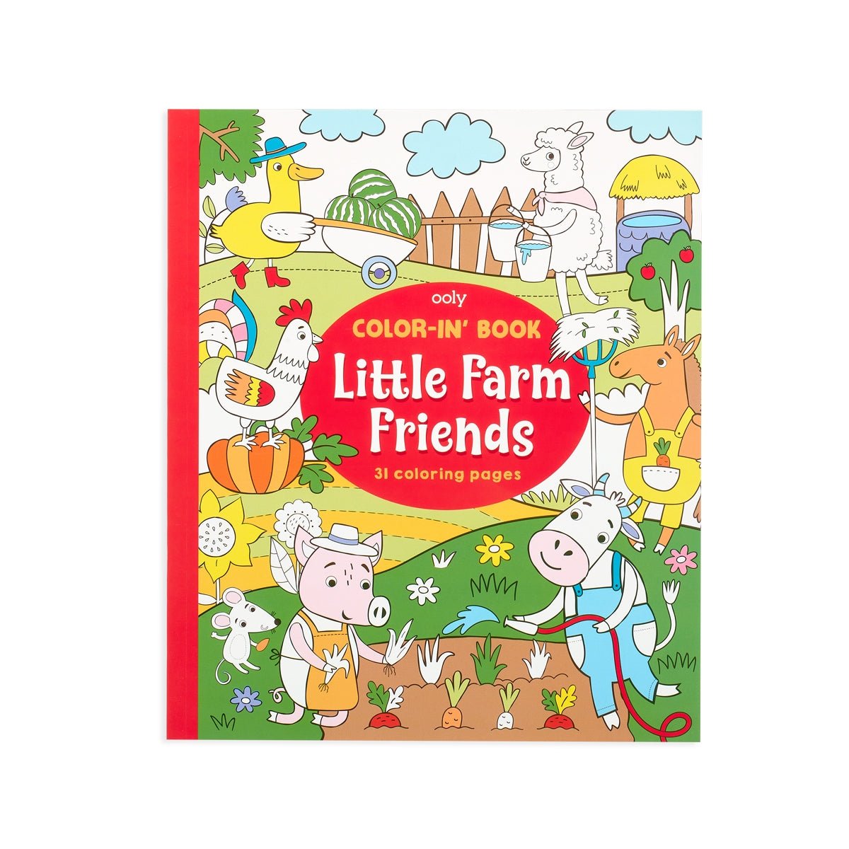 Color - in' Book: Little Farm Friends
