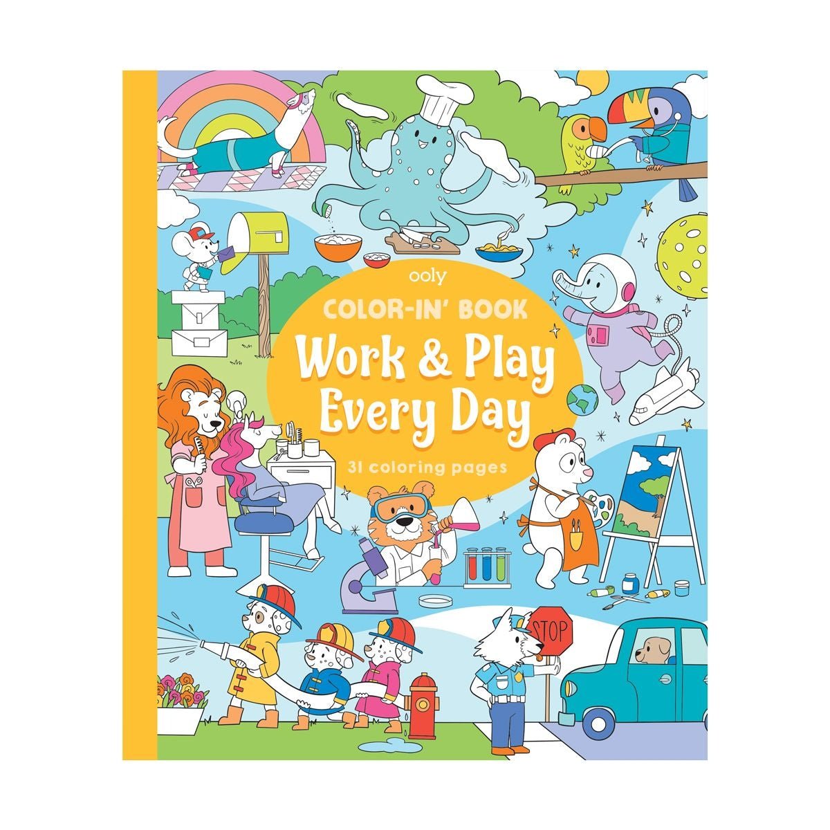 Color - In' Book: Work & Play Every Day