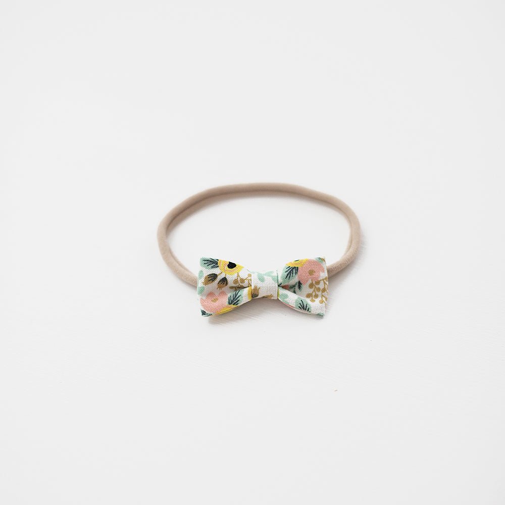 Cream Rosa | Mini Bow