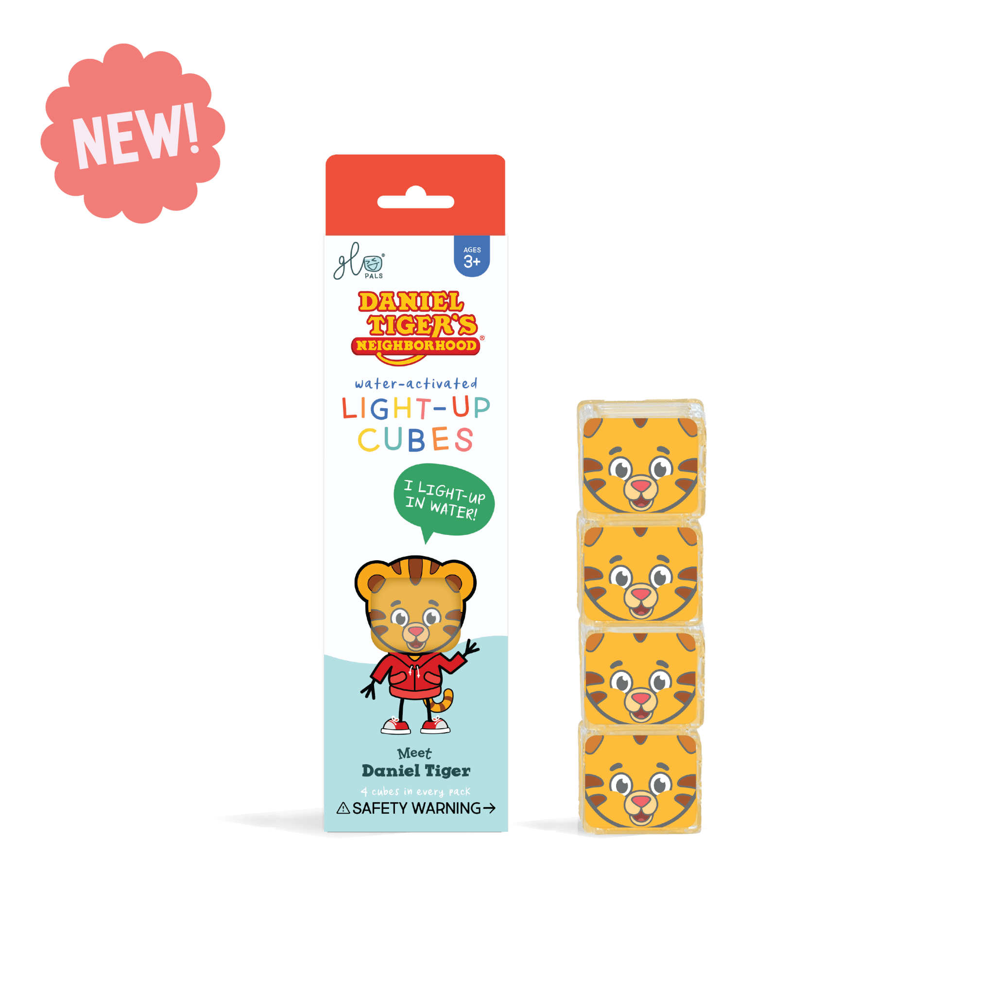 Daniel Tiger's Neighborhood - Light - Up Cubes