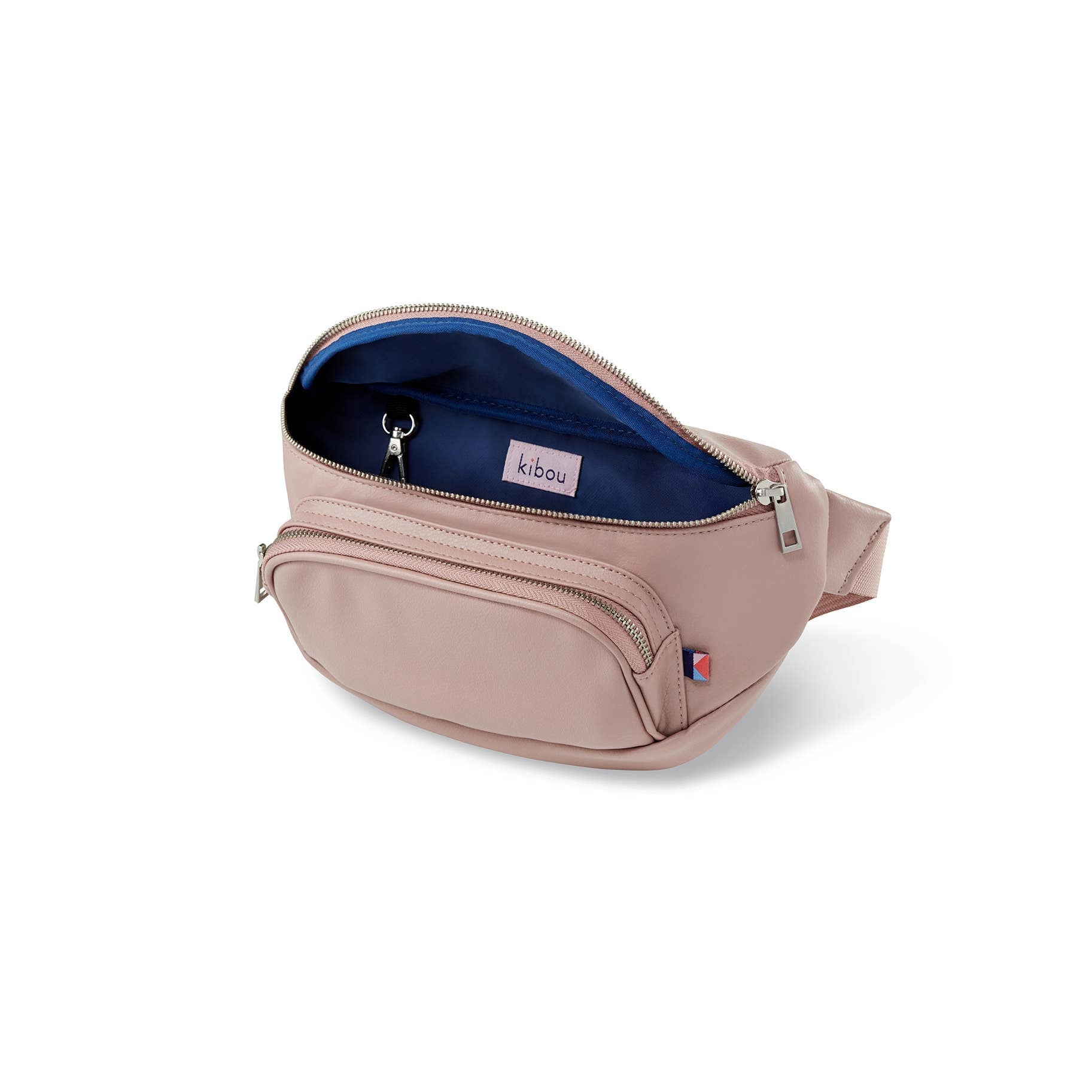 Diaper Belt Bag - Blush Vegan Leather