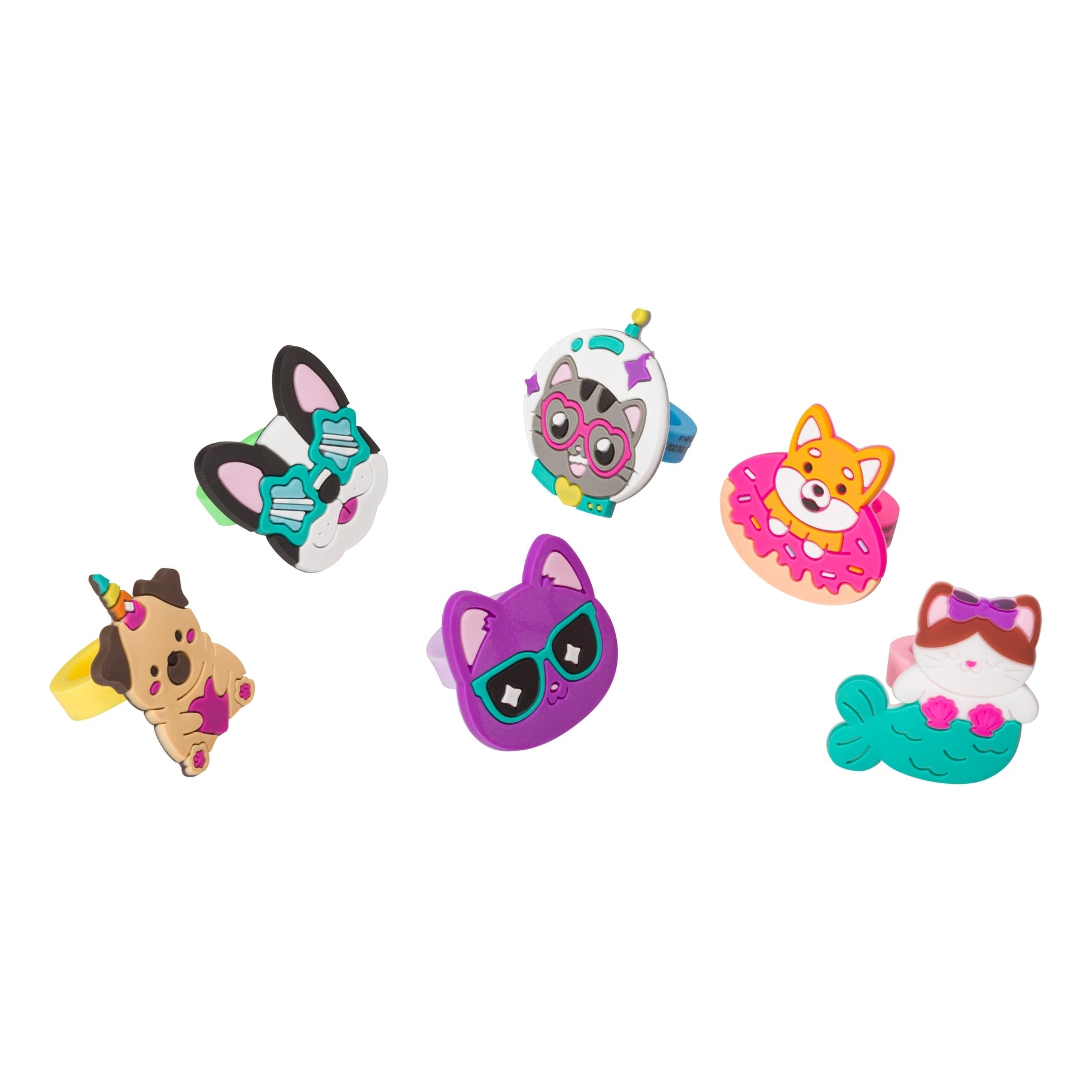 Dog & Kitty Rings