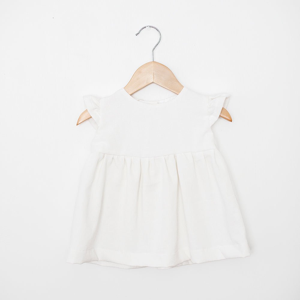 Flutter Tunic | Ivory Linen
