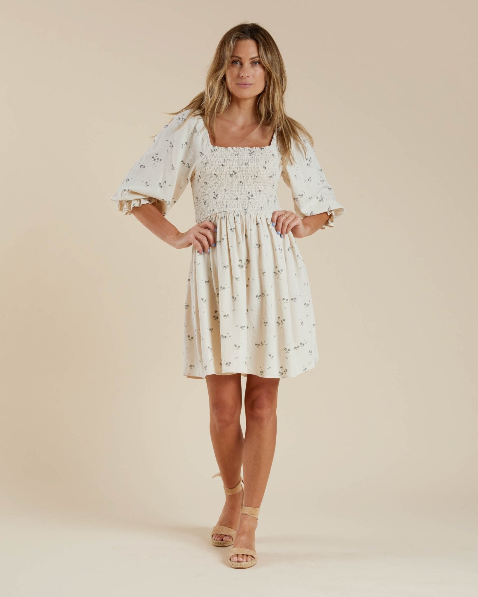 Gianna Dress || Palms