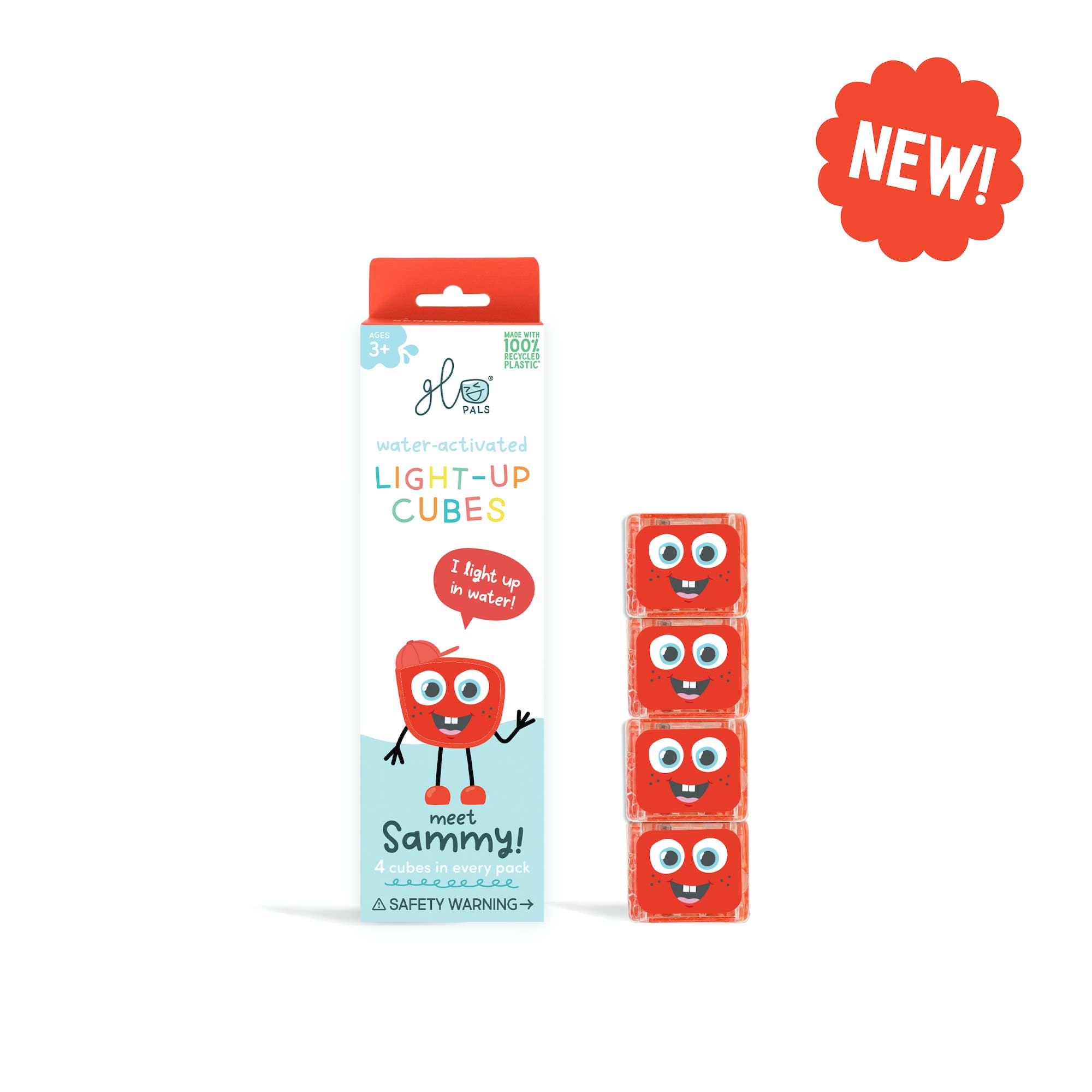 Glo Pals Sammy Light - Up Cubes