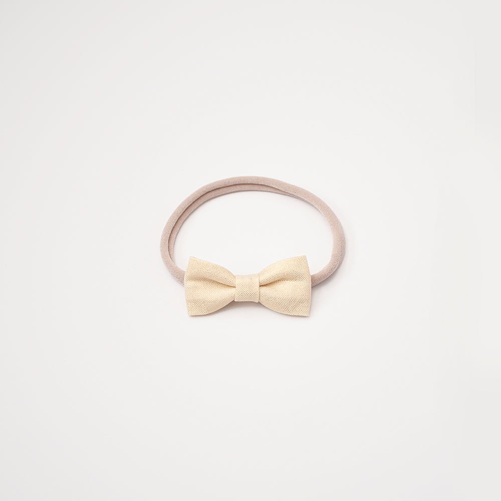 Gold Glitz | Mini Bow