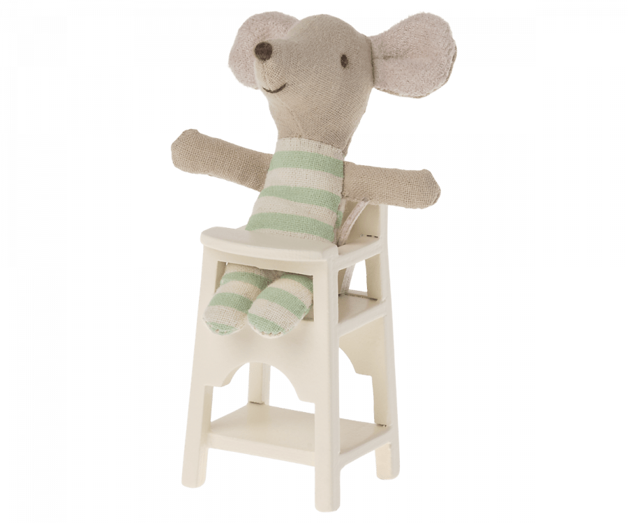 High chair, Mouse - Off white