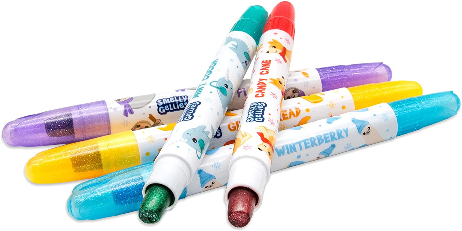 Holiday Smelly Gellies | Scented Glitter Gel Coloring