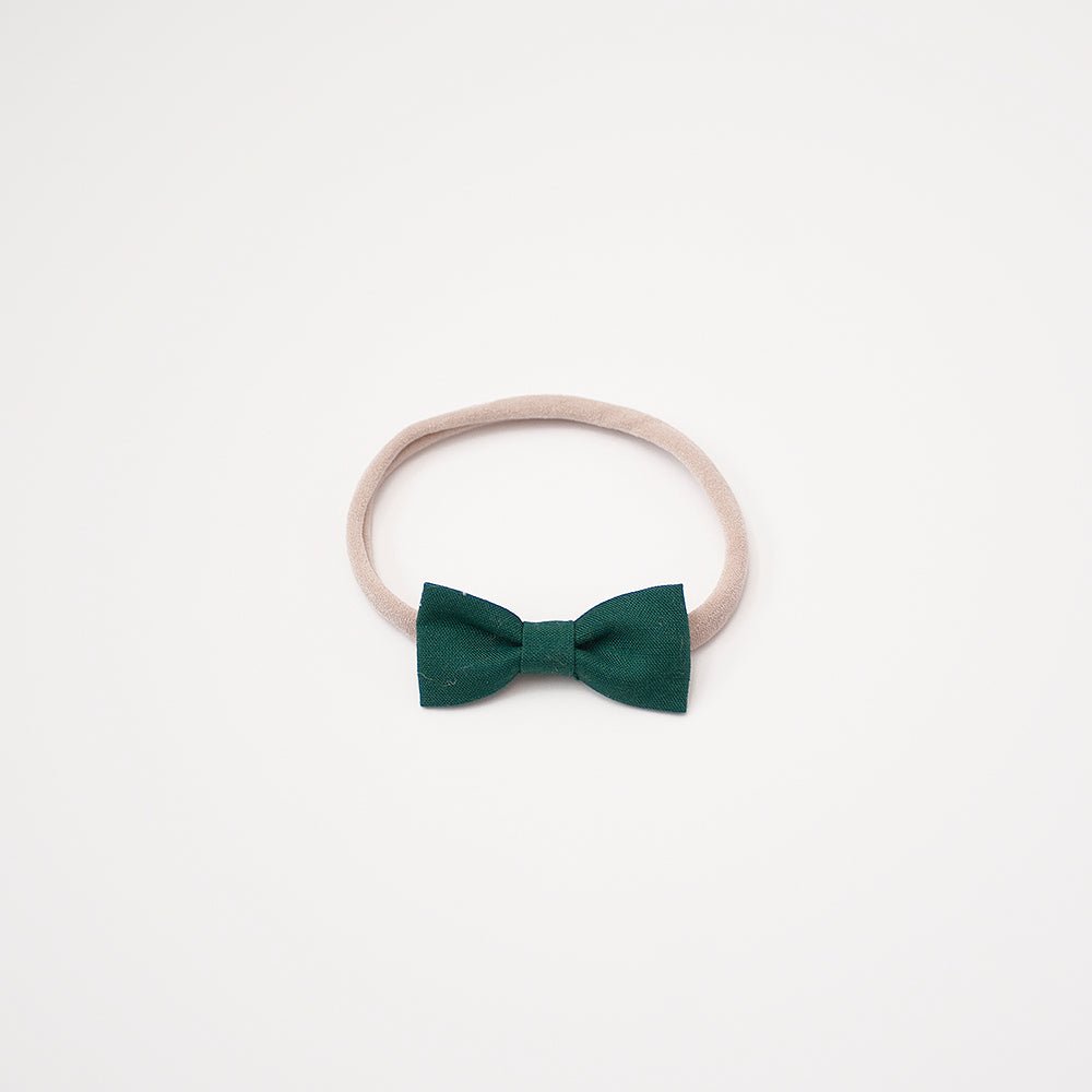 Hunter Green | Mini Bow