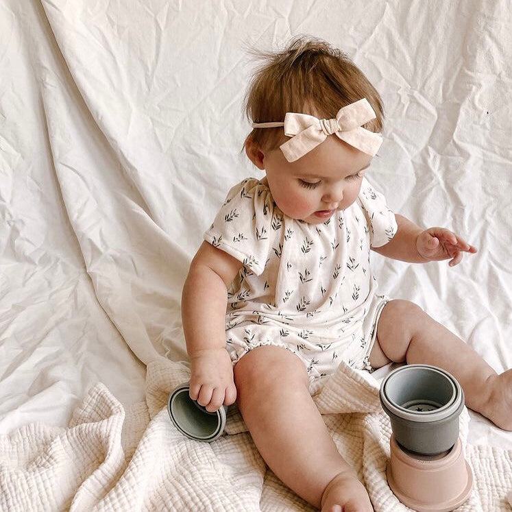 Butterfly Top & Bloomer Set | Laurel - LAST ONE 9/12M