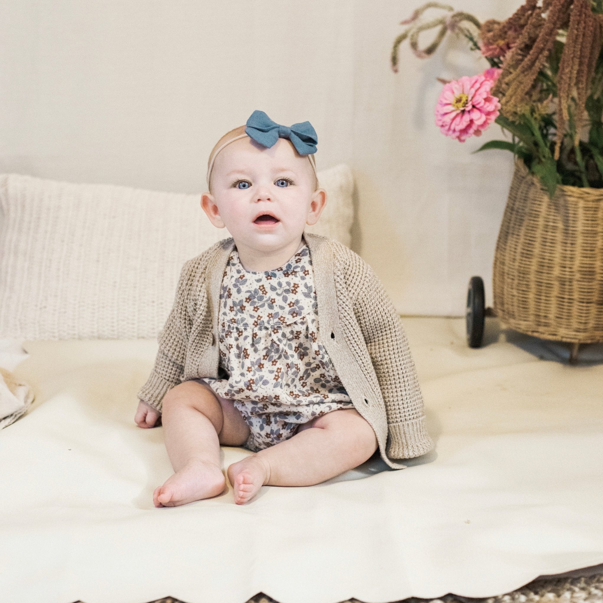 Indigo | Medium Sailor Bow