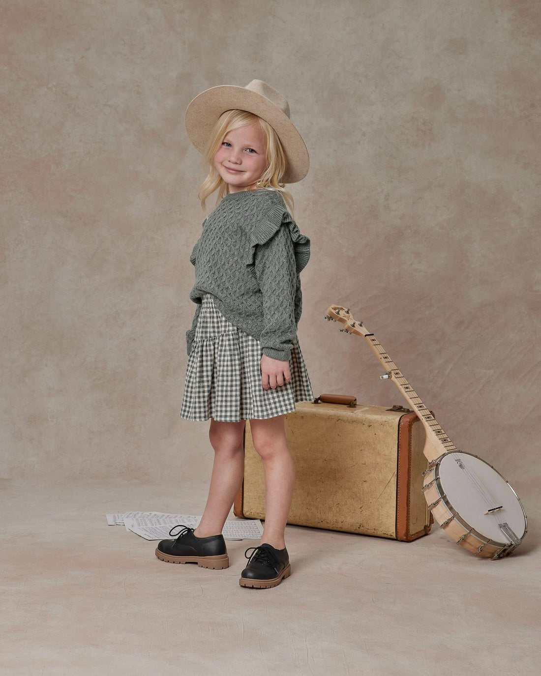La Reina Sweater || Marine - LAST ONE 0/3M