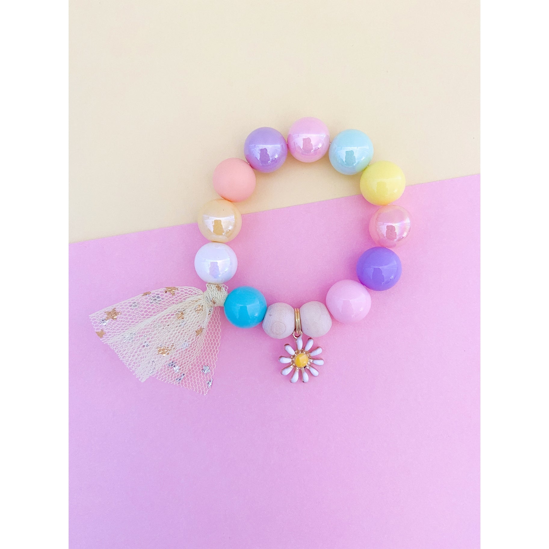 Lazy Daisy Charm Bracelet