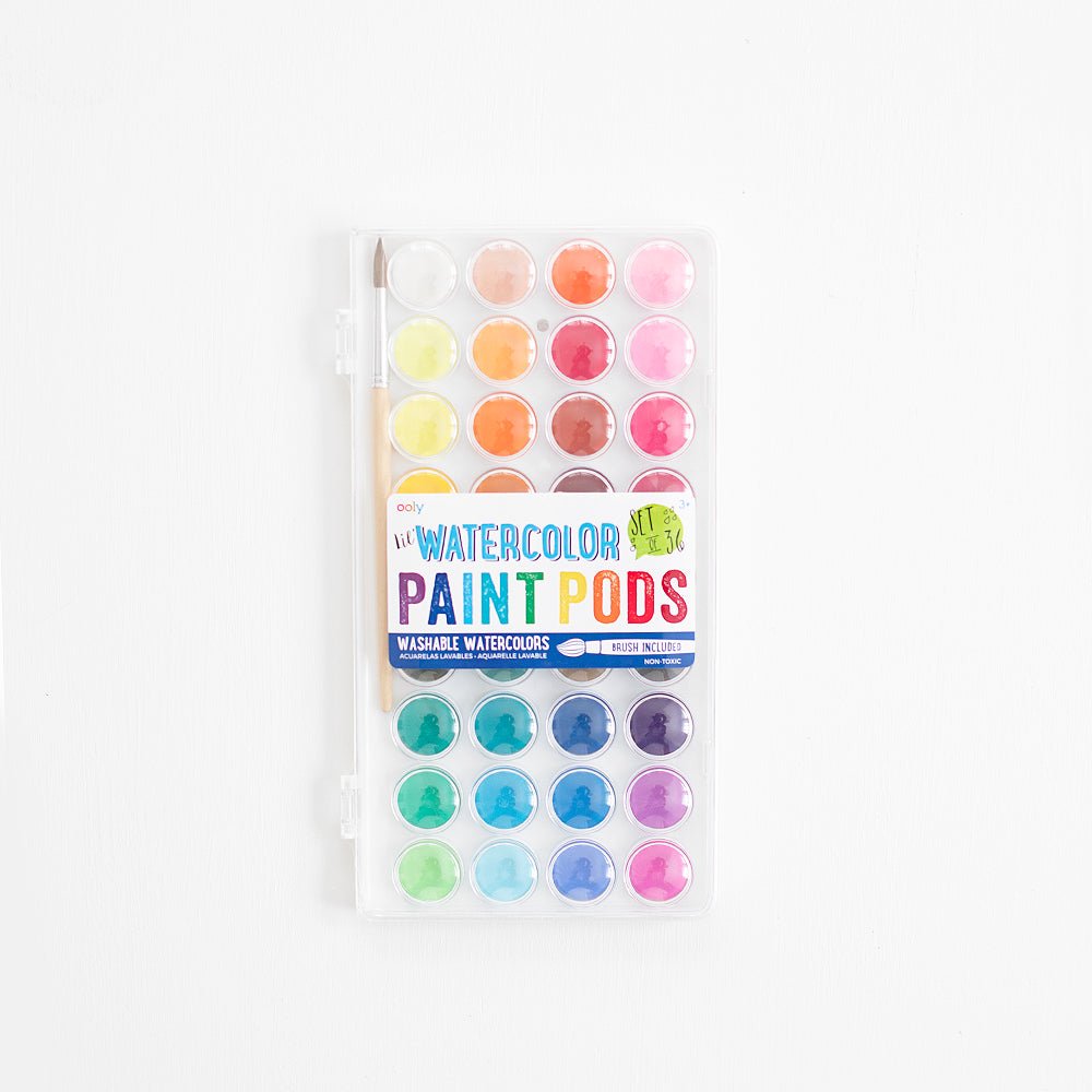 Lil' Paint Pods Watercolor Paint - Set of 36 - Khanh