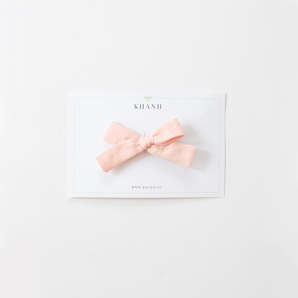 Melon | Petite Hand - Tied Bow