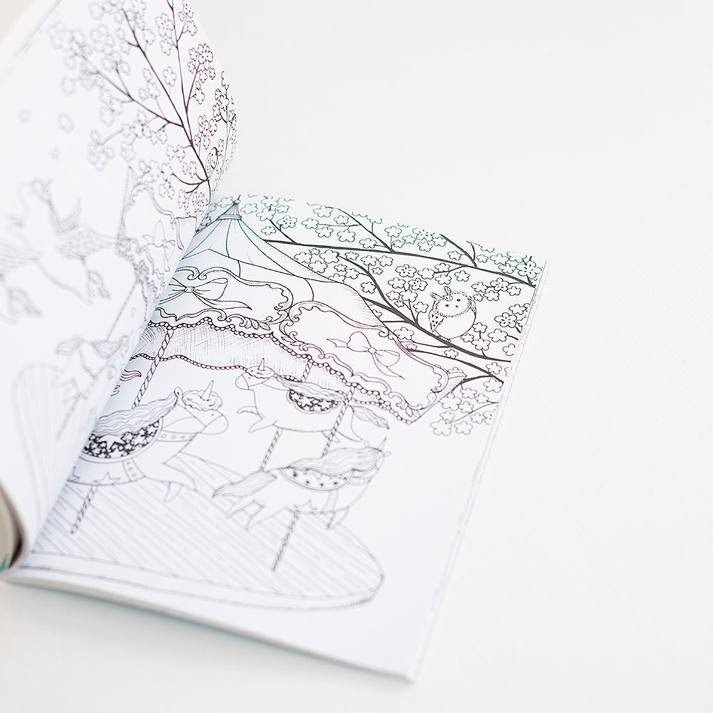 Million Unicorns Coloring Book