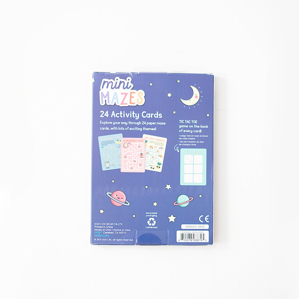 Mini Mazes Activity Cards
