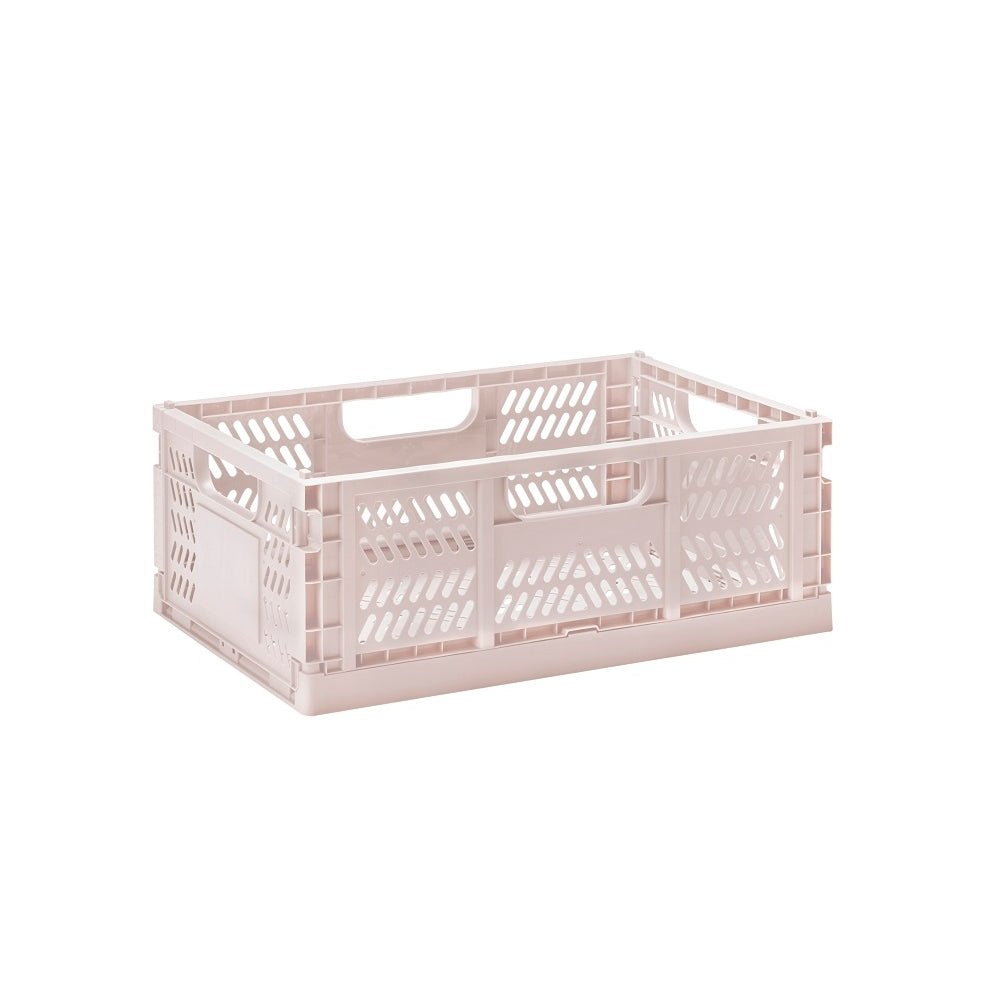 Modern Folding Crate | Pink (Large)