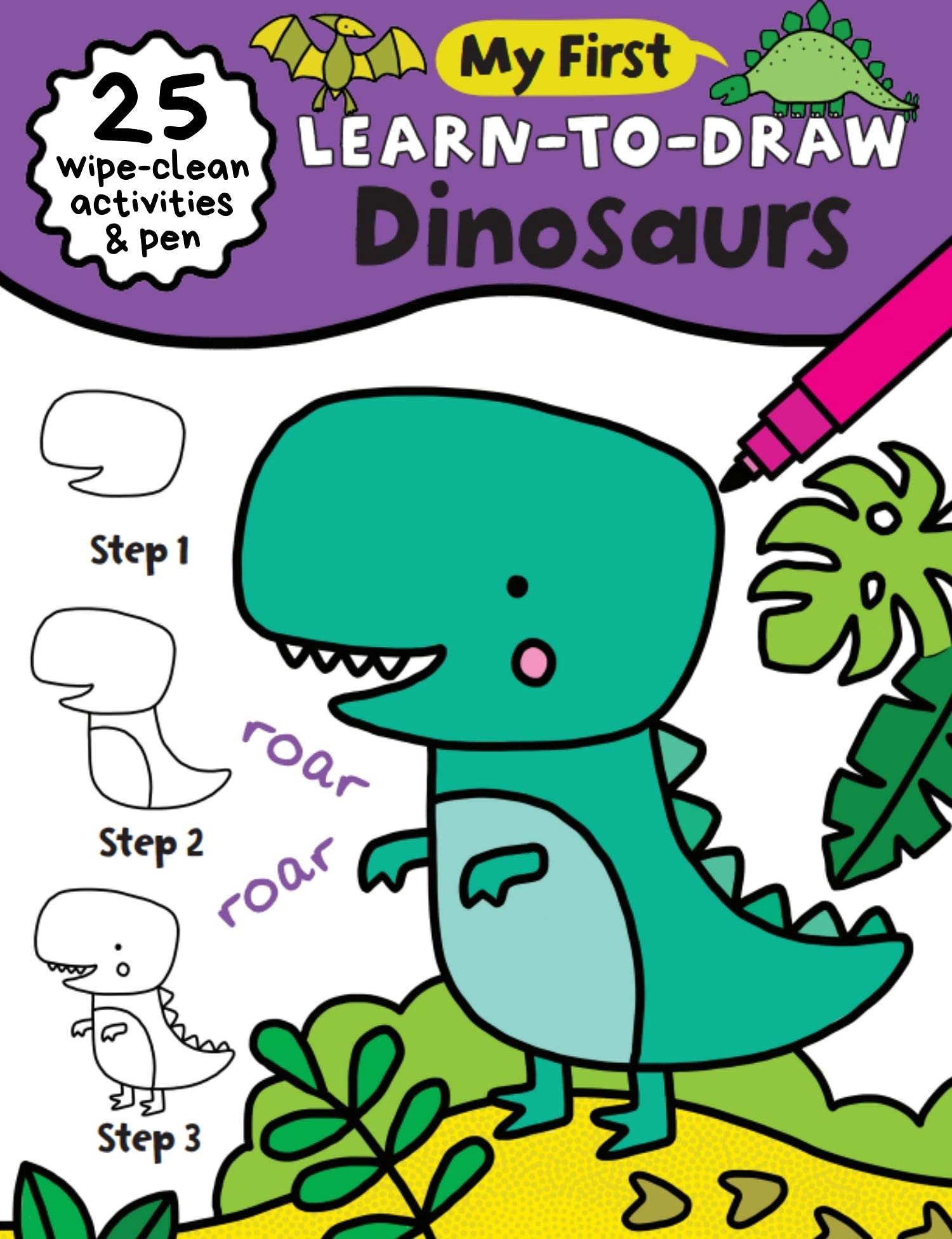 My First Learn - To - Draw: Dinosaurs