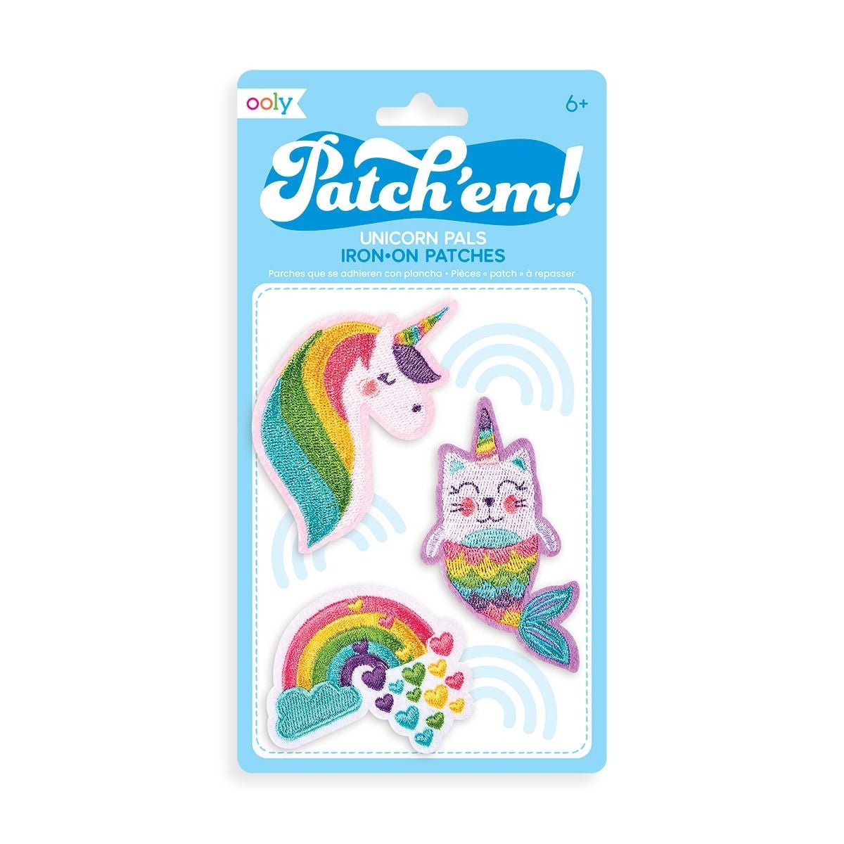Patch 'em Iron - on Patches: Unicorn Pals