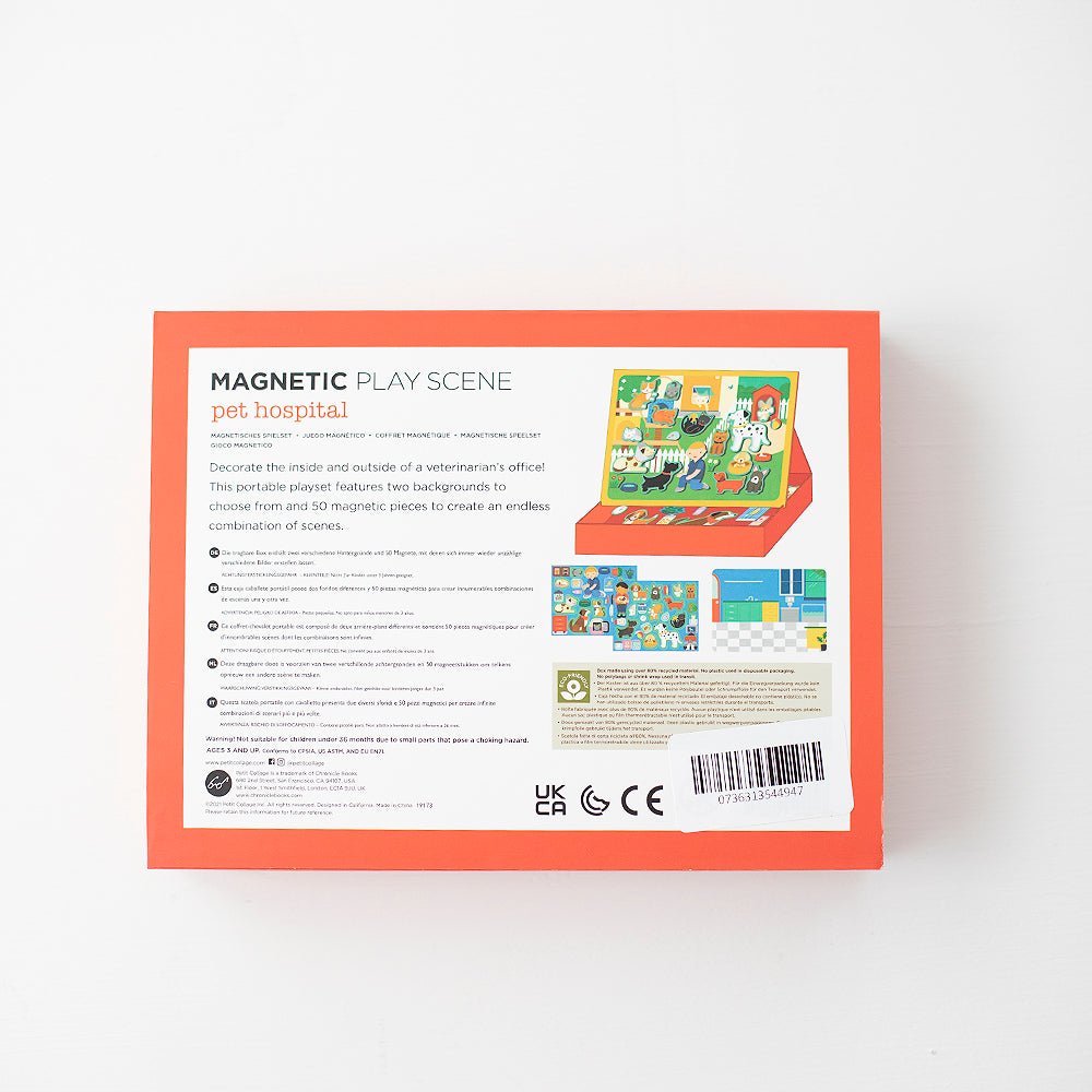 Pet Hospital Magnetic Play Scene