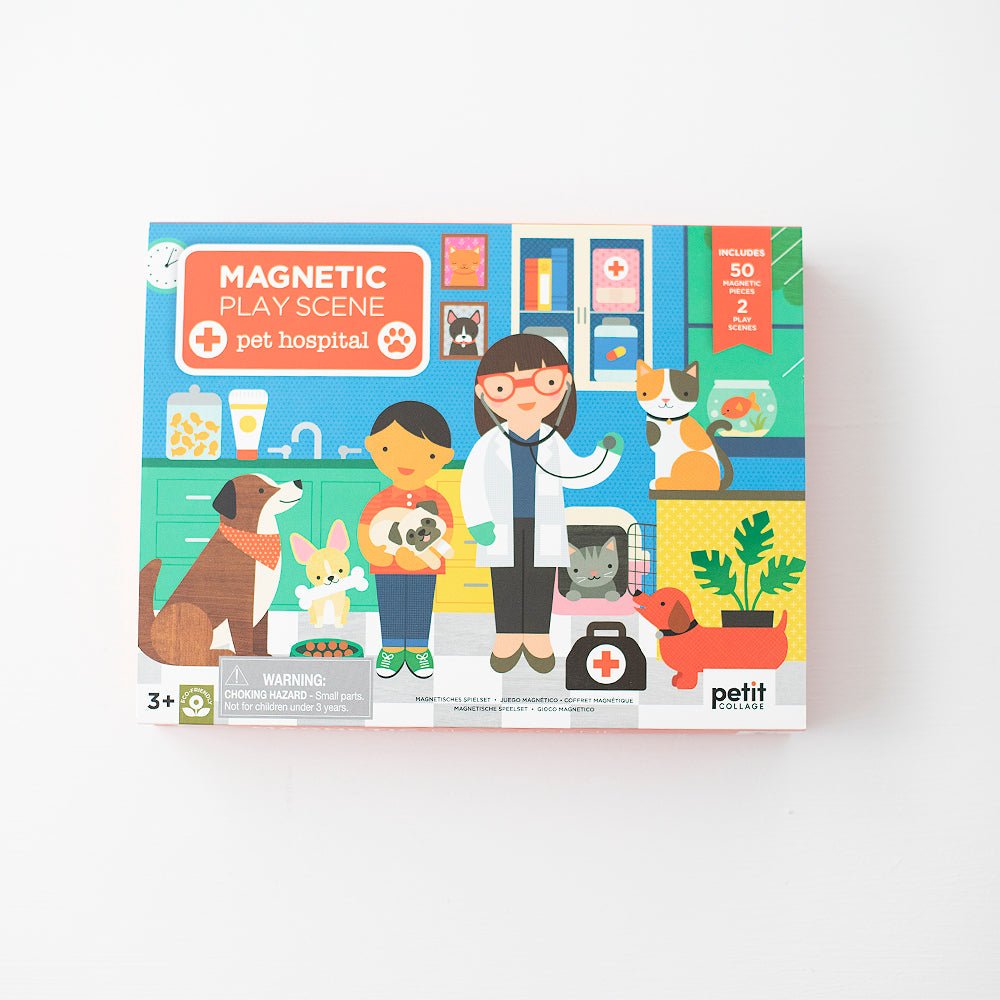 Pet Hospital Magnetic Play Scene