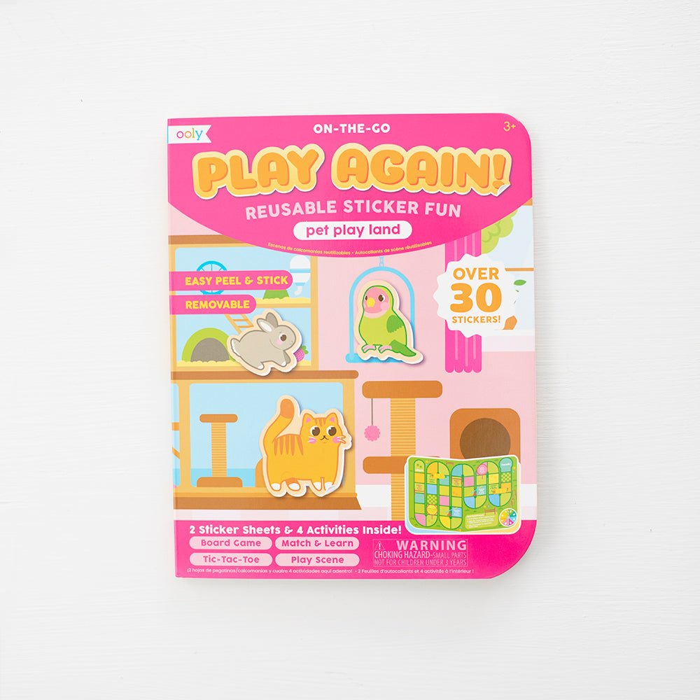 Play Again! Mini On - The - Go Activity Kit - Pet Play Land