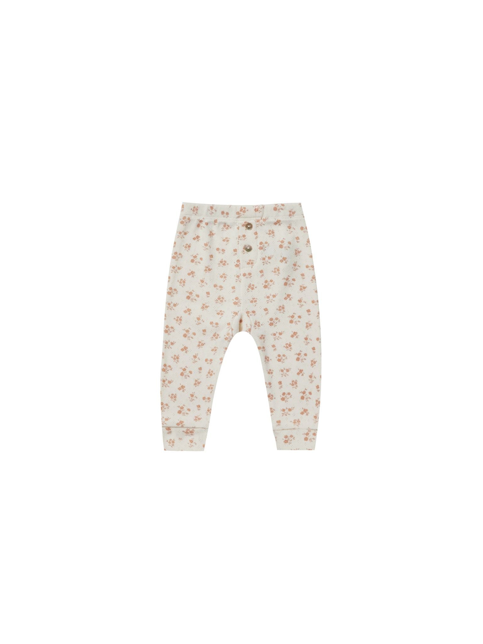 POINTELLE LEGGING | BLUSH FLORAL
