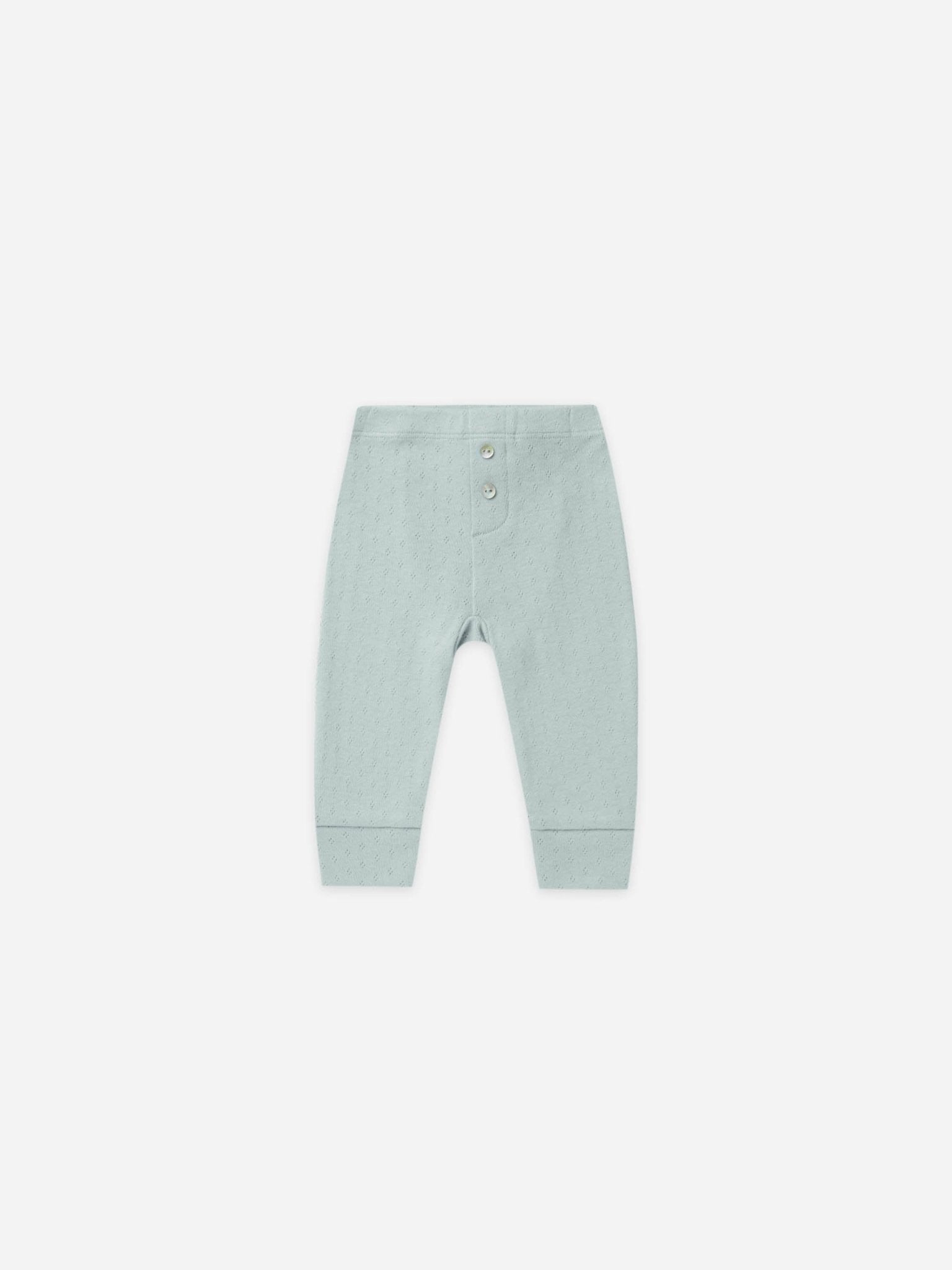 POINTELLE LEGGINGS | SKY