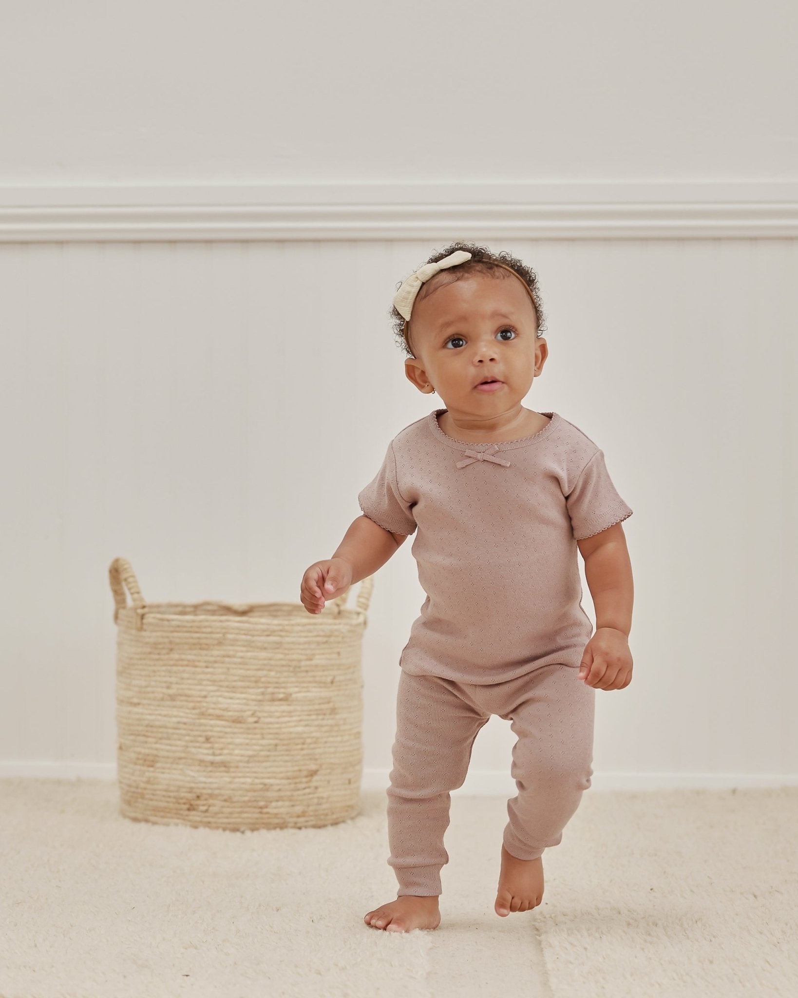 POINTELLE TEE | LILAC - LAST 0/3M & 3/6M