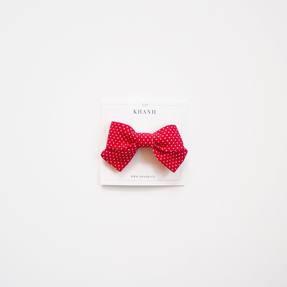 Red Polka Dots | Sailor Bow