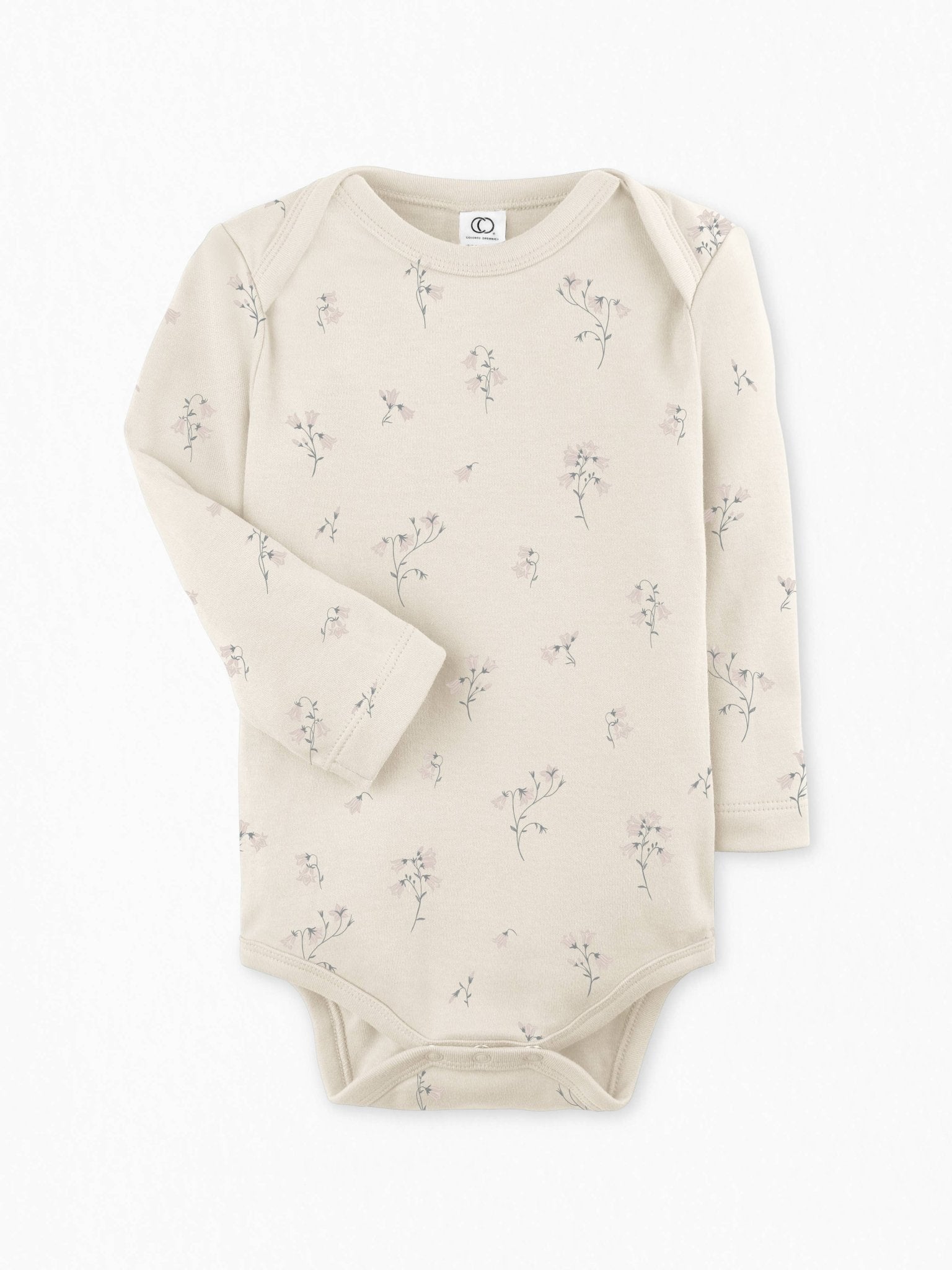 River Bodysuit - Bell Floral / Lavender | LAST 6/12M & 12/18M