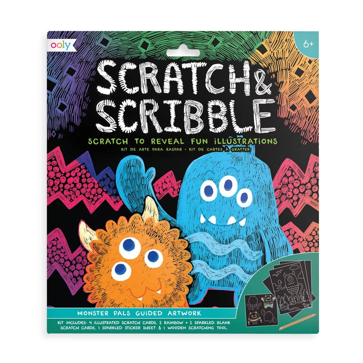 Scratch & Scribble | Monster Pals