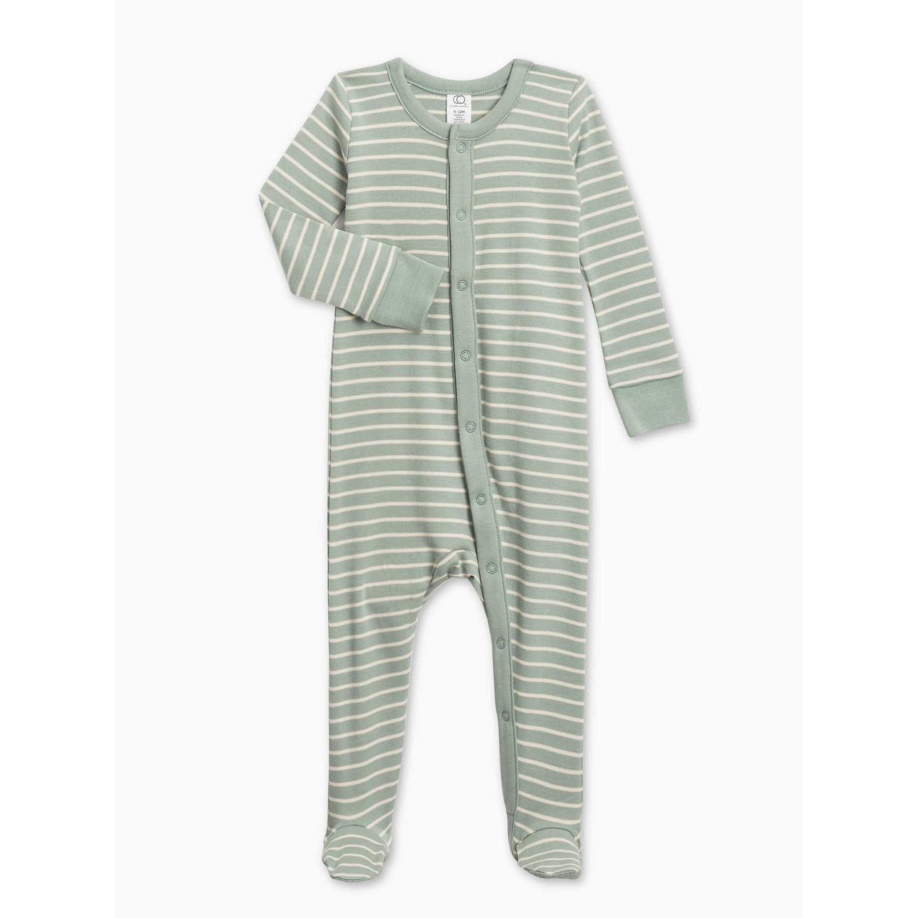 Skylar Footed Sleeper | Beck Stripe - LAST ONE 6/12M
