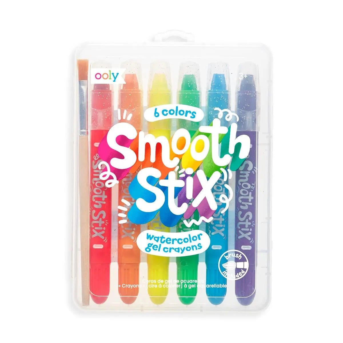 Smooth Stix Watercolor Gel Crayons (6pc)
