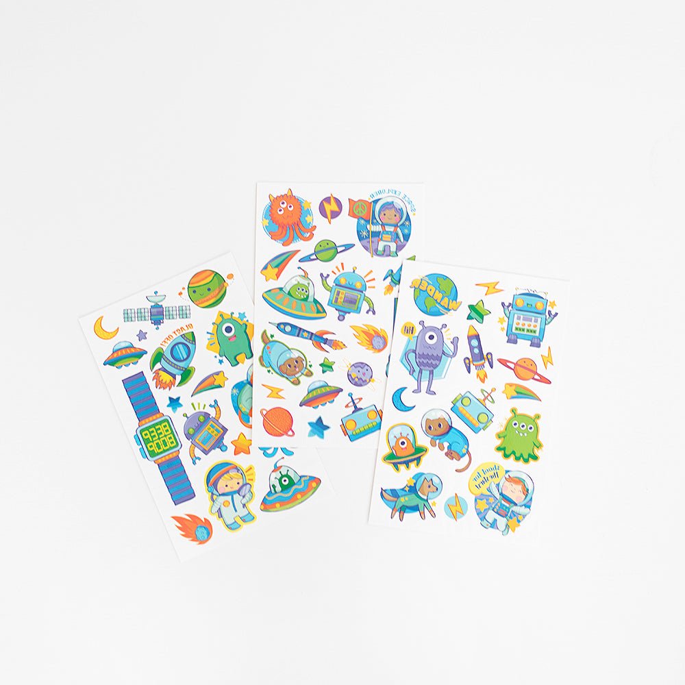 Tattoo Palooza Temporary Tattoo: Space Explorer